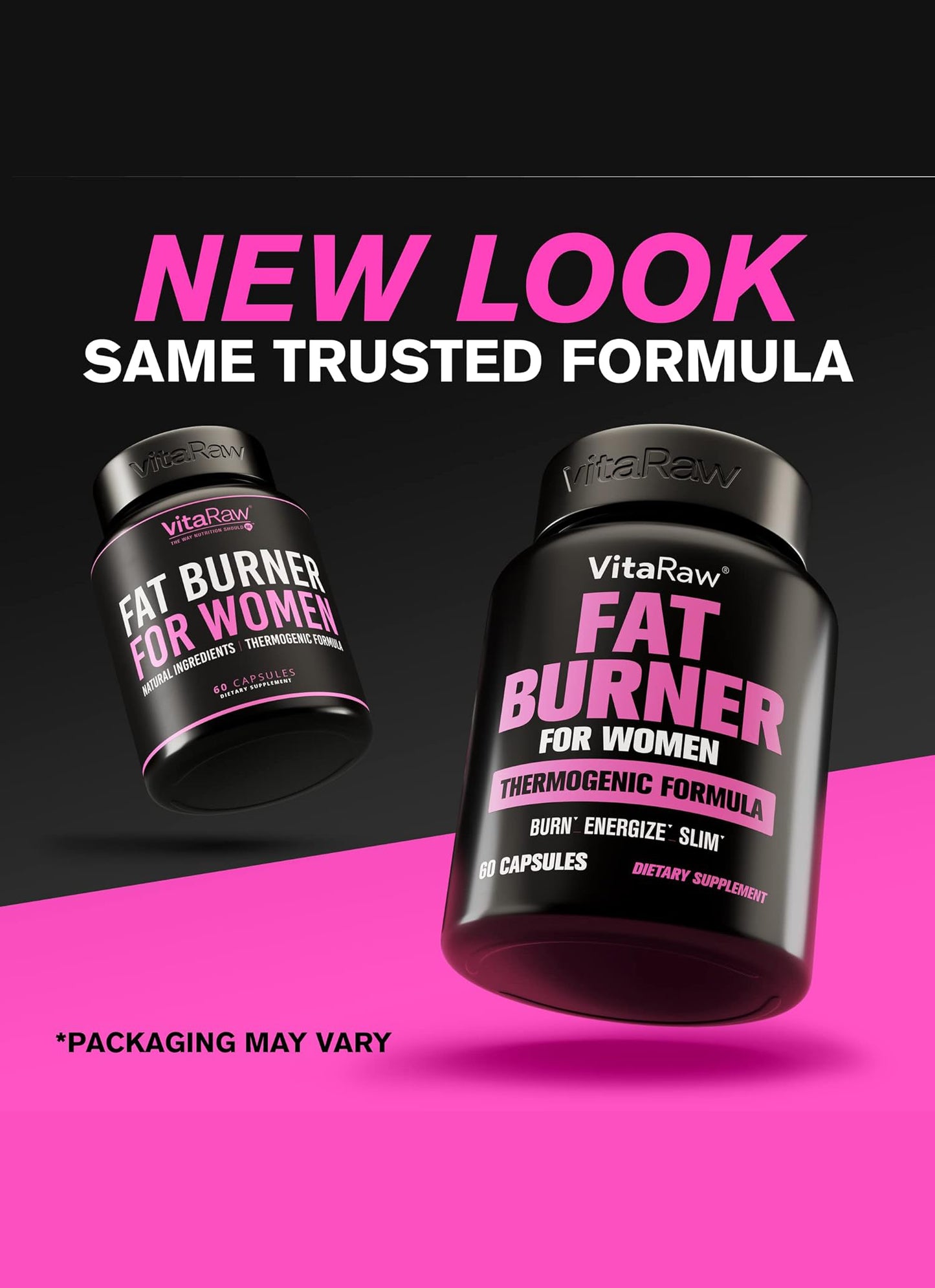 Quemador De Grasa Para Mujer Termogenic Burn 60 cápsulas