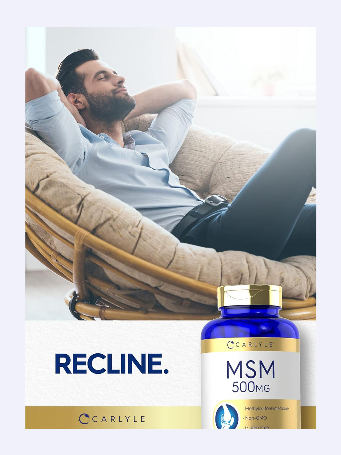 MSM Suplemento 500 Mg 200 Cápsulas