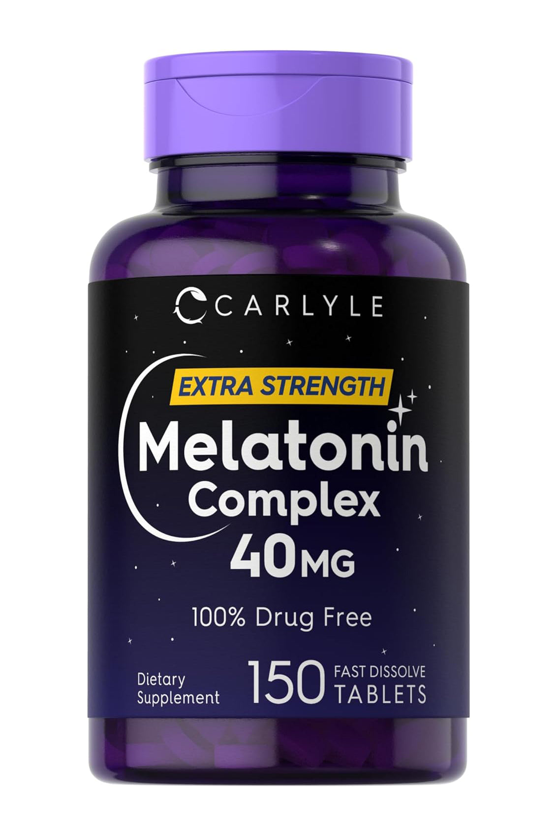 Melatonina Max Potente 40 Mg Formula Premium 150 tabletas