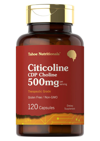 Citicolina Max Potente Energía Mente Activa 120 cápsulas