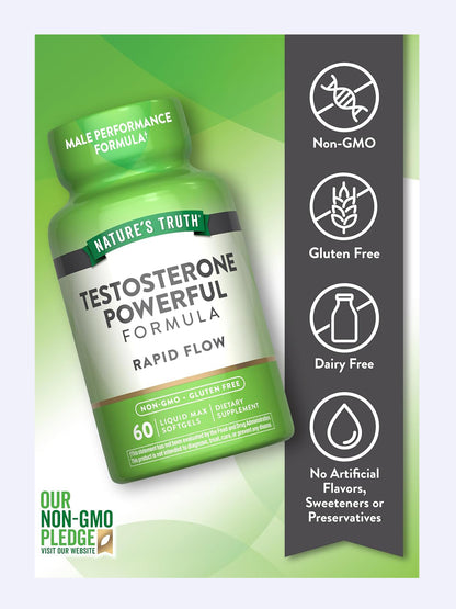 Potenciador Testosterona Ultra Libido+ Resistencia 60 Cápsulas