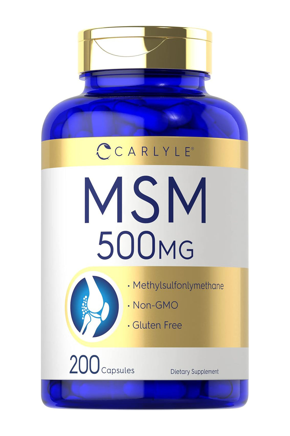 MSM Suplemento 500 Mg 200 Cápsulas – PHARMAZONE STORE