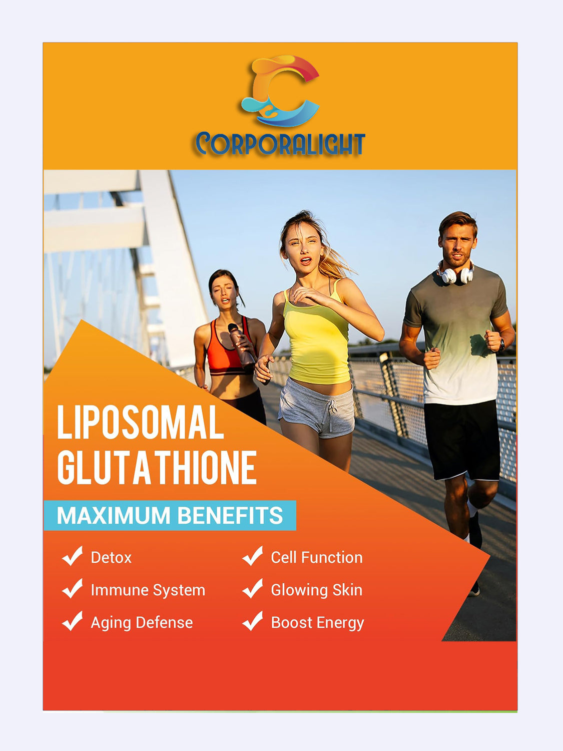 Glutatión Liposomal Premium De 2550mg Máxima Absorción 60 cápsulas