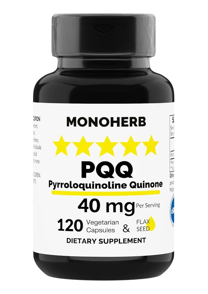 Pqq 40mg Plus Omega3 Prime 120caps Cerebro Y Corazón Fuerte