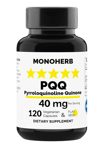 Pqq 40mg Plus Omega3 Prime 120caps Cerebro Y Corazón Fuerte